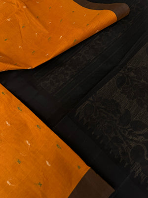 Pragatham - Contrast Play - mustard and black