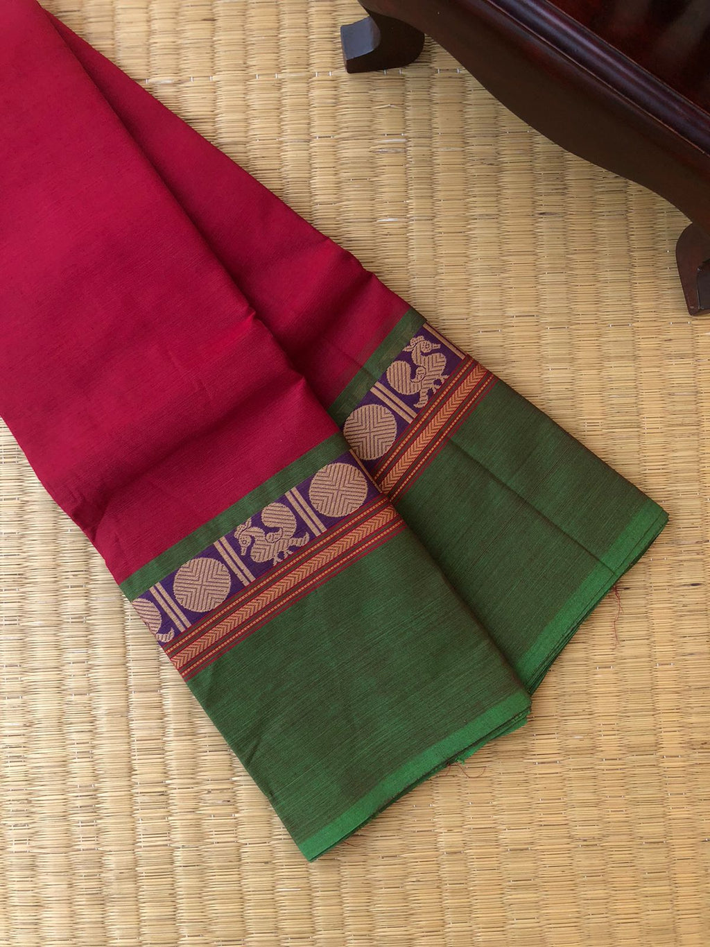 Aura - All Day Chettinad - red and green