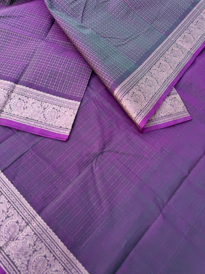 Mangalavastaram - purple short green lakshadeepam