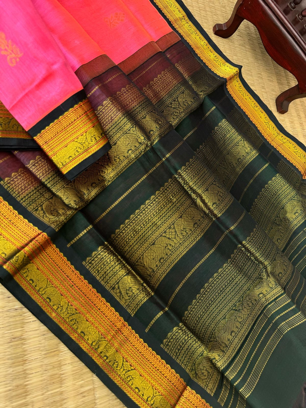 Korvai Silk Cotton - light shade of rose pink