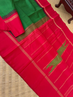 Art of Kai Korvai Kanchivaram -