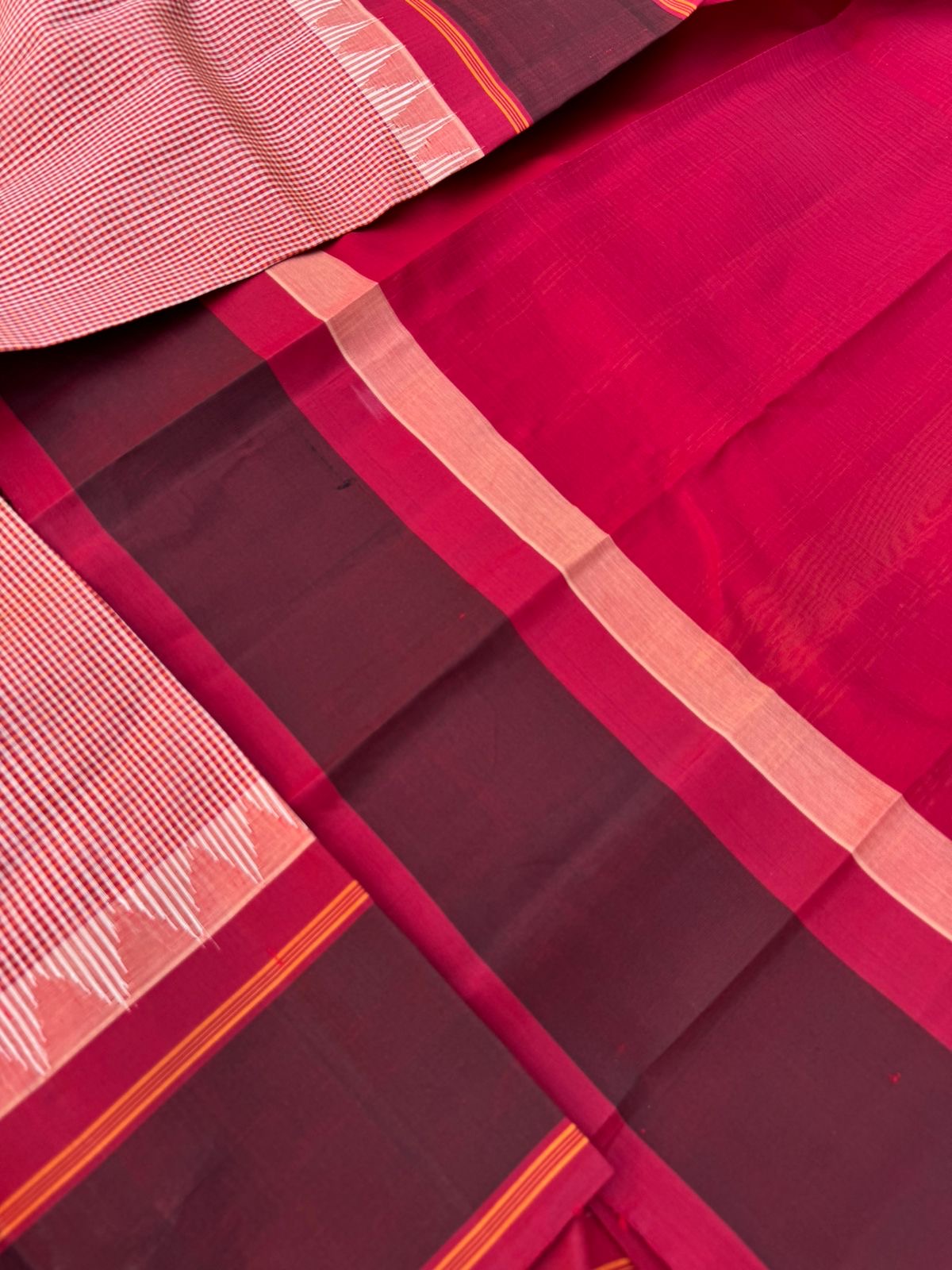 Signature Silk Cotton -unusual red and aaraku kasa kasa kattam