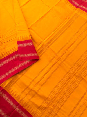 Korvai Stories - the traditional mango yellow and red